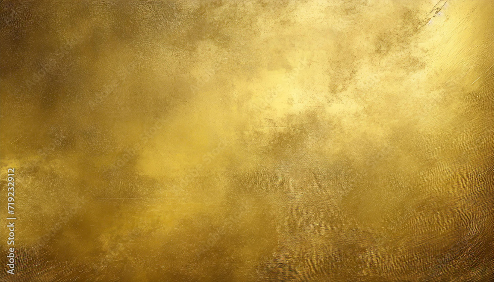 Gold background. Rough golden texture. Luxurious gold template for text design, lettering.