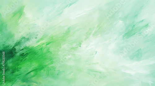 Abstract painting texture light green background