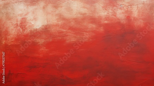 Abstract painting texture red background © Ilmi