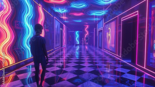 psychedelic visuals, and mysterious figures imagery often blurs the lines between reality and fantasy, creating a visually striking and immersive experience.