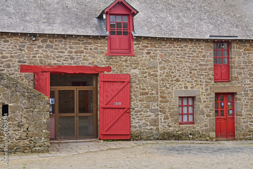 Saint Malo; France - july 30 2023 : Jacques Cartier house