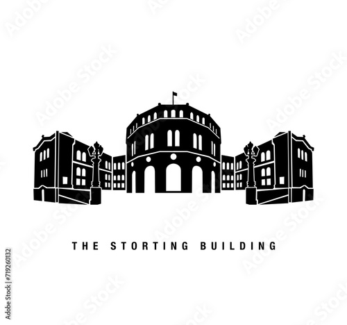 The Storting Building png icon 