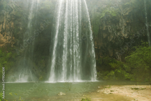 Ayn Athum waterfall, Salalah, Sultanate of Oman photo