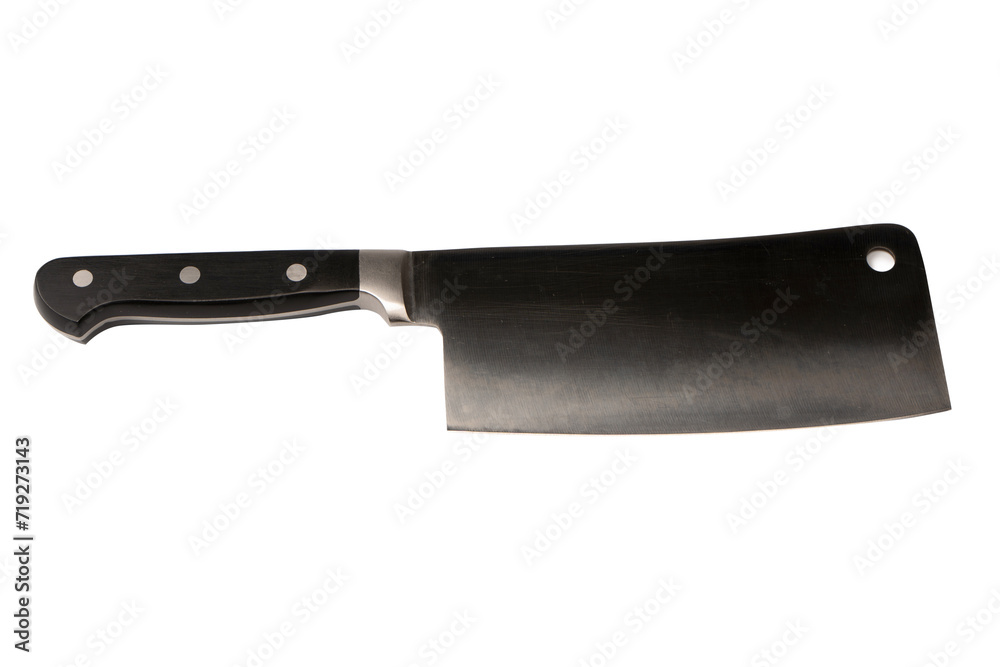 A knife isolated on white background. A knife isolated on white background.