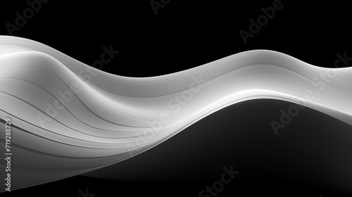 Futuristic elegance is created by the abstract wave pattern of the abstract design