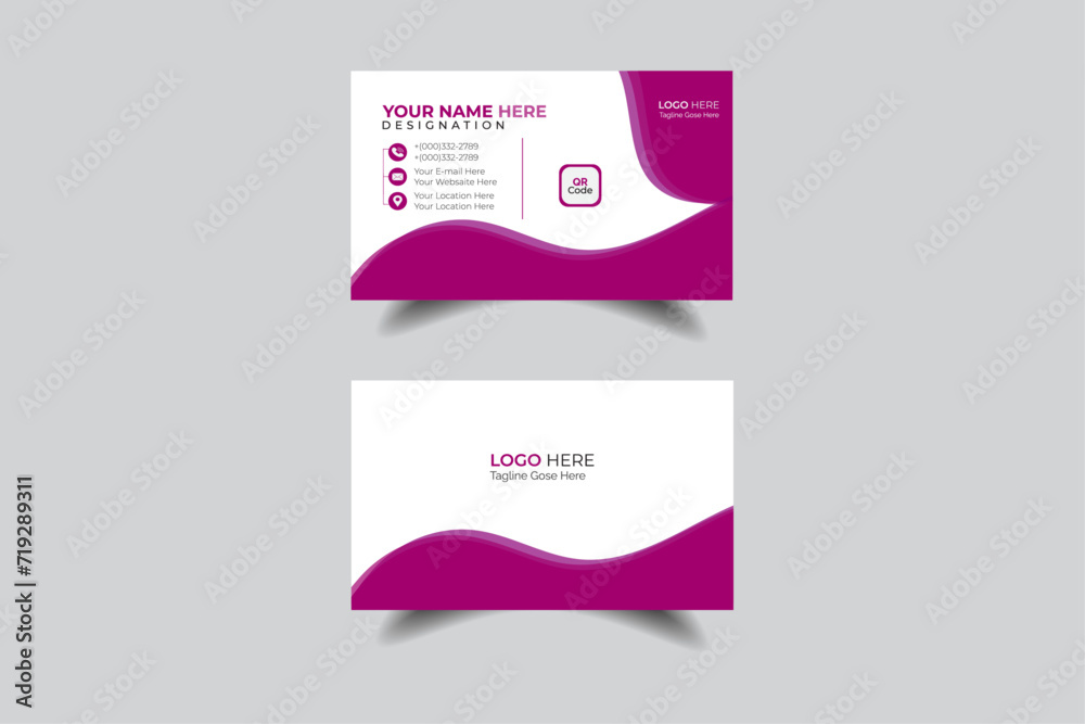 creative business card design vector template creative business card design vector template