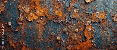 Closeup Of Weathered, Corroded Iron Creating A Textured Background. Сoncept Rustic Textures, Weathered Iron, Corroded Metal, Vintage Background, Industrial Aesthetics
