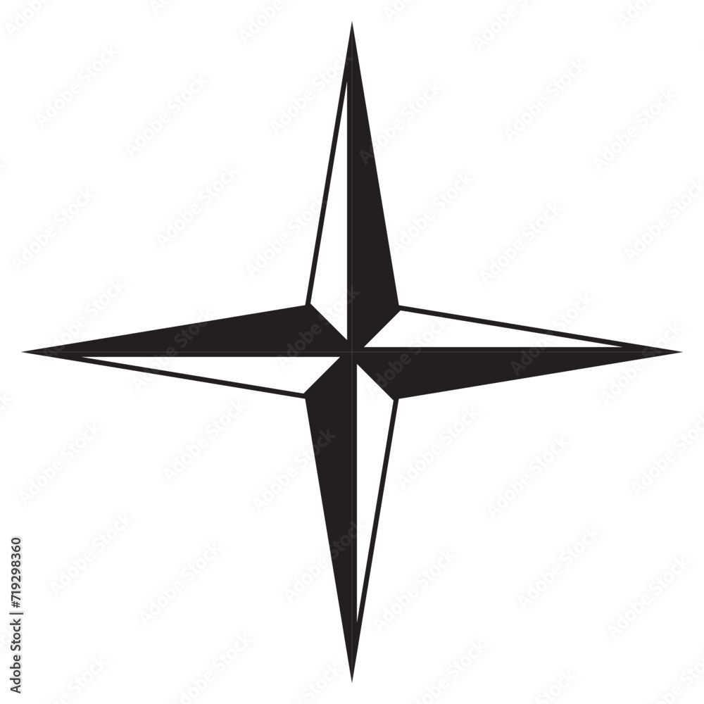 Compass Icon Vector