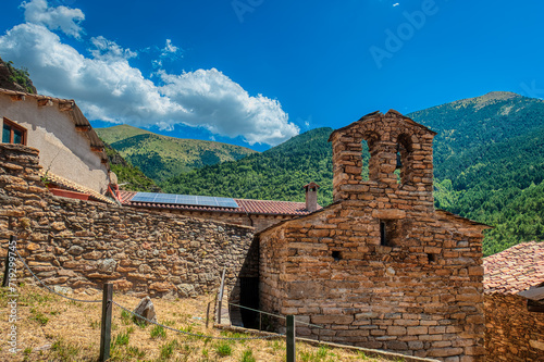 Iran is a town in the municipality of Pont de Suert, in Alta Ribagorza. It was part of the term of Llesp until its incorporation into the Pont de Suert in 1965. Catalonia, Spain. photo