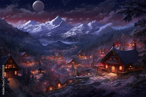 The Enchanted Village in the Mountains