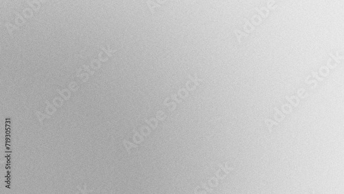 Gray to White Grainy Gradient background, noise texture, blurred gradient background. abstract gradient background. Backdrop for header, banner and webpage.