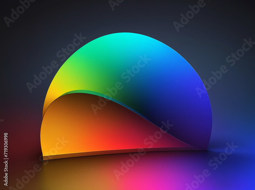 RGB Gradient colorful background