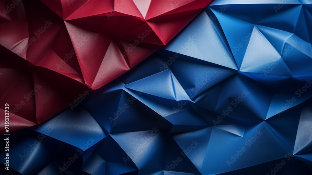 Independence day abstract background with elements of the American flag