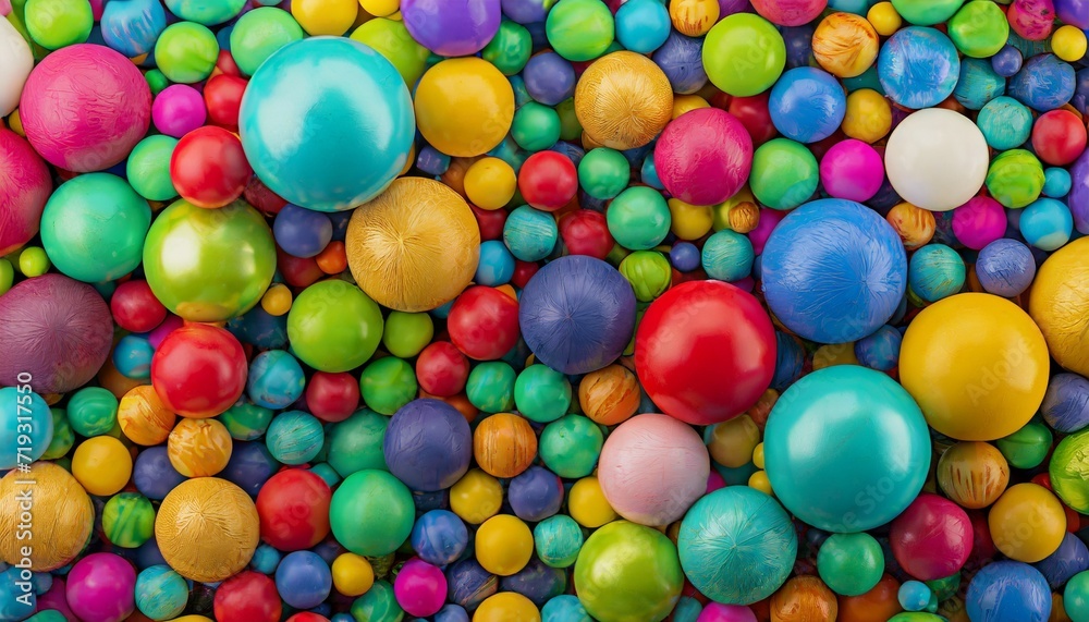 many colored balls abstract background 3 d render many colored balls abstract background 3 d render