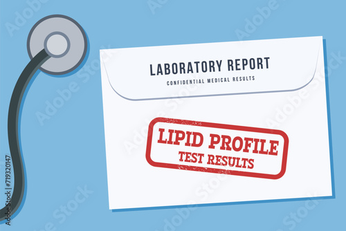 Lipid profile medical test results