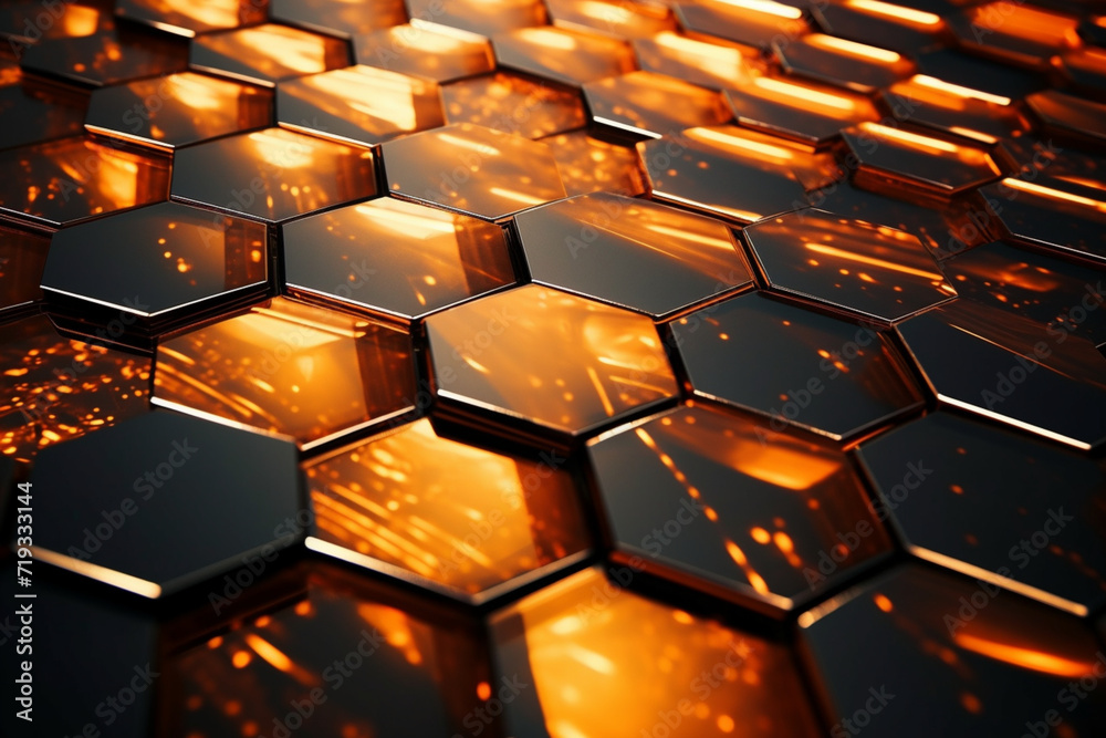 Obraz premium abstract background with gold