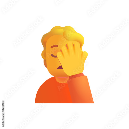 Person Facepalming