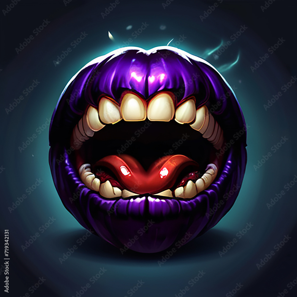 Naklejka premium Concept art featuring dark magic.