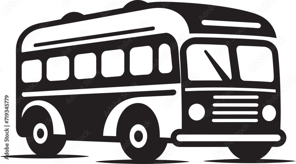 Transit Adventures Illustrated Elaborate Bus VectorsExpressive Urban Wheels Detailed Bus Vector Designs