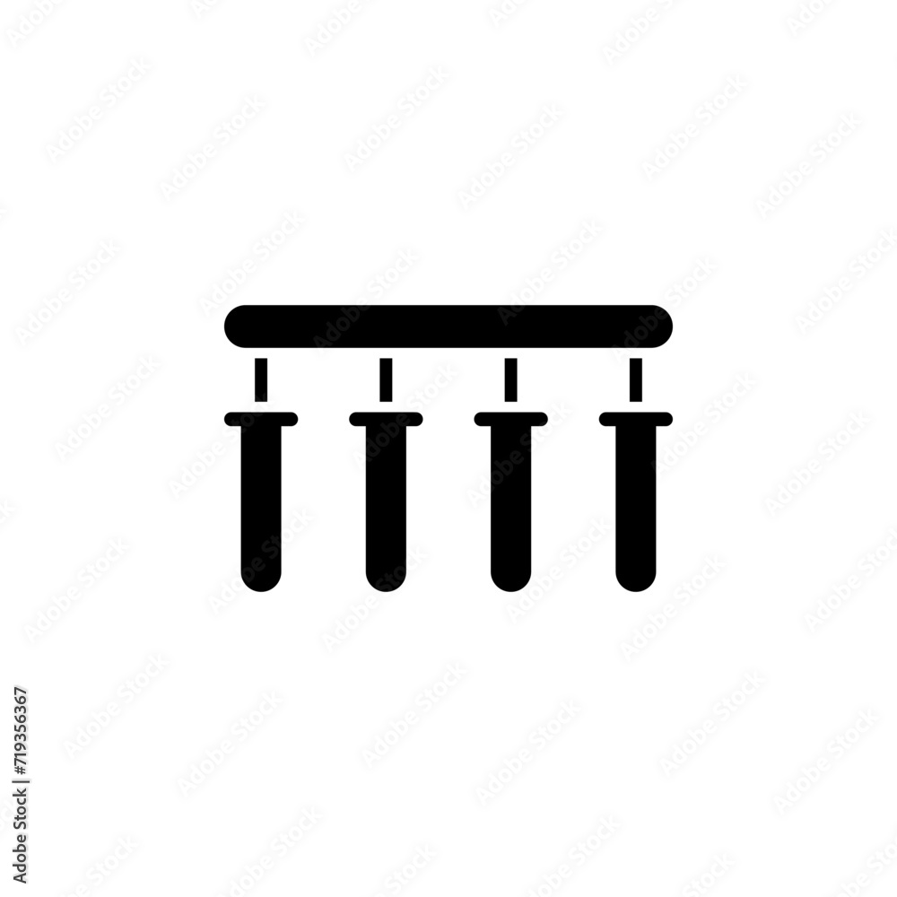 Fototapeta premium Test Tube vector icon