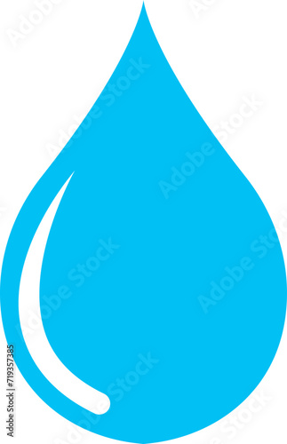 Water drops icons. Water drop shape. Flat droplet shapes, Flat droplet logo shapes, Drop Object, Drop Icon Picture, Drop Icon Image - stock vector, Plumbing logo. Isolated on transparent background.