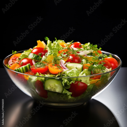 Vegetable salad in a bowl.