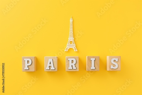 Minimalist Tribute to Paris