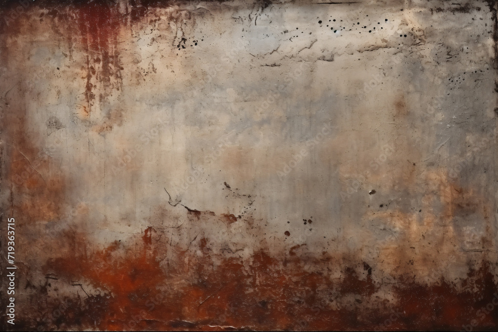 Metal and grunge background with scratches