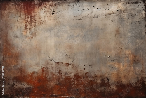 Metal and grunge background with scratches