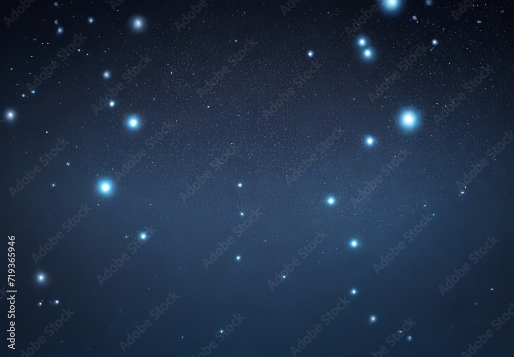 Fototapeta premium Dark blue and glow particle abstract background