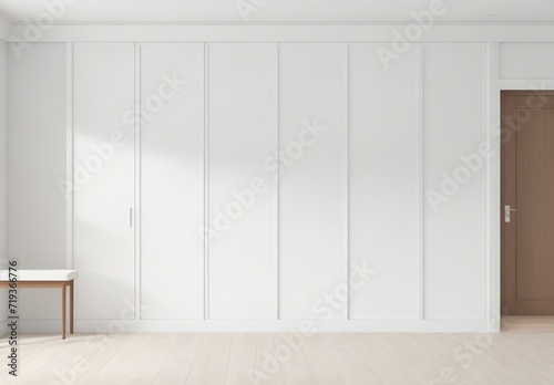 Wallpaper Mural Empty home interior wall mockup 3d render Torontodigital.ca