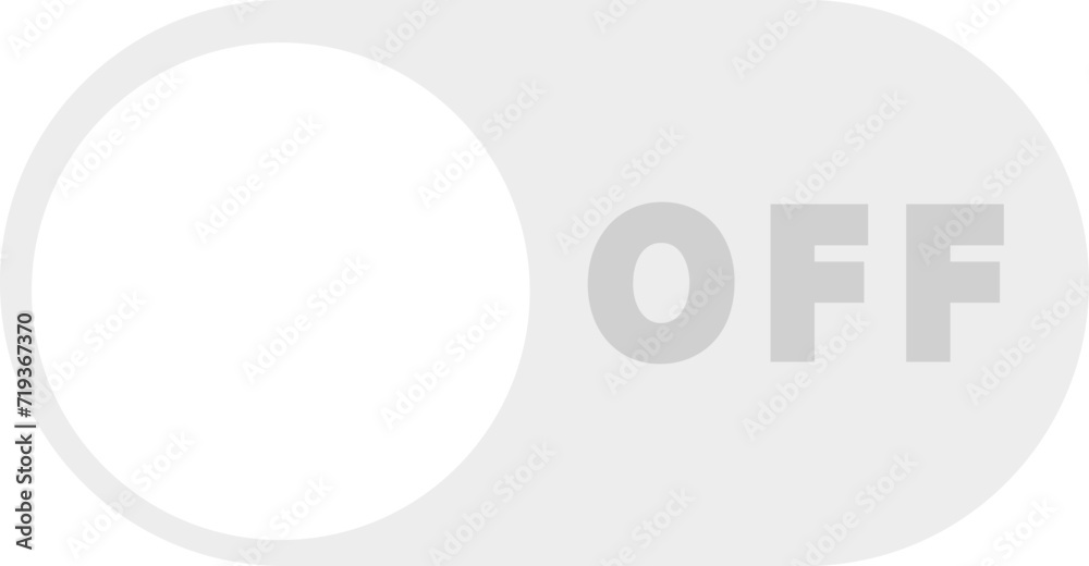 off Toggle Switch Buttons with Lettering Modern Devices User Interface Mockup or Template, User interface elements for mobile devices in neumorphism style. Power on icons, on transparent background. off Toggle Switch Buttons with Lettering Modern Devices User Interface Mockup or Template, User interface elements for mobile devices in neumorphism style. Power on icons, on transparent background.