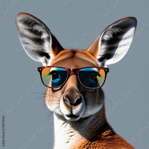 Kangro with glasses