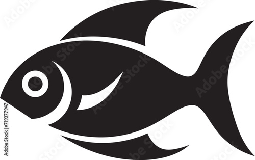 Depth Sketches Fish Vector Black Illustration GalleryMonotone Marine Symphony Black Fish Vector Ensemble