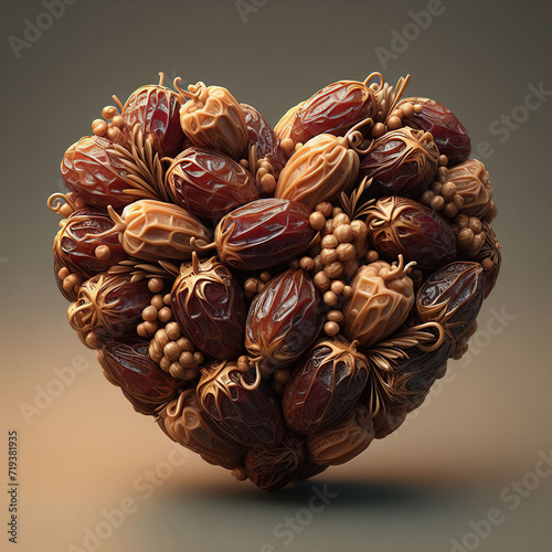 Wallpaper Mural heart shape dates concept Torontodigital.ca