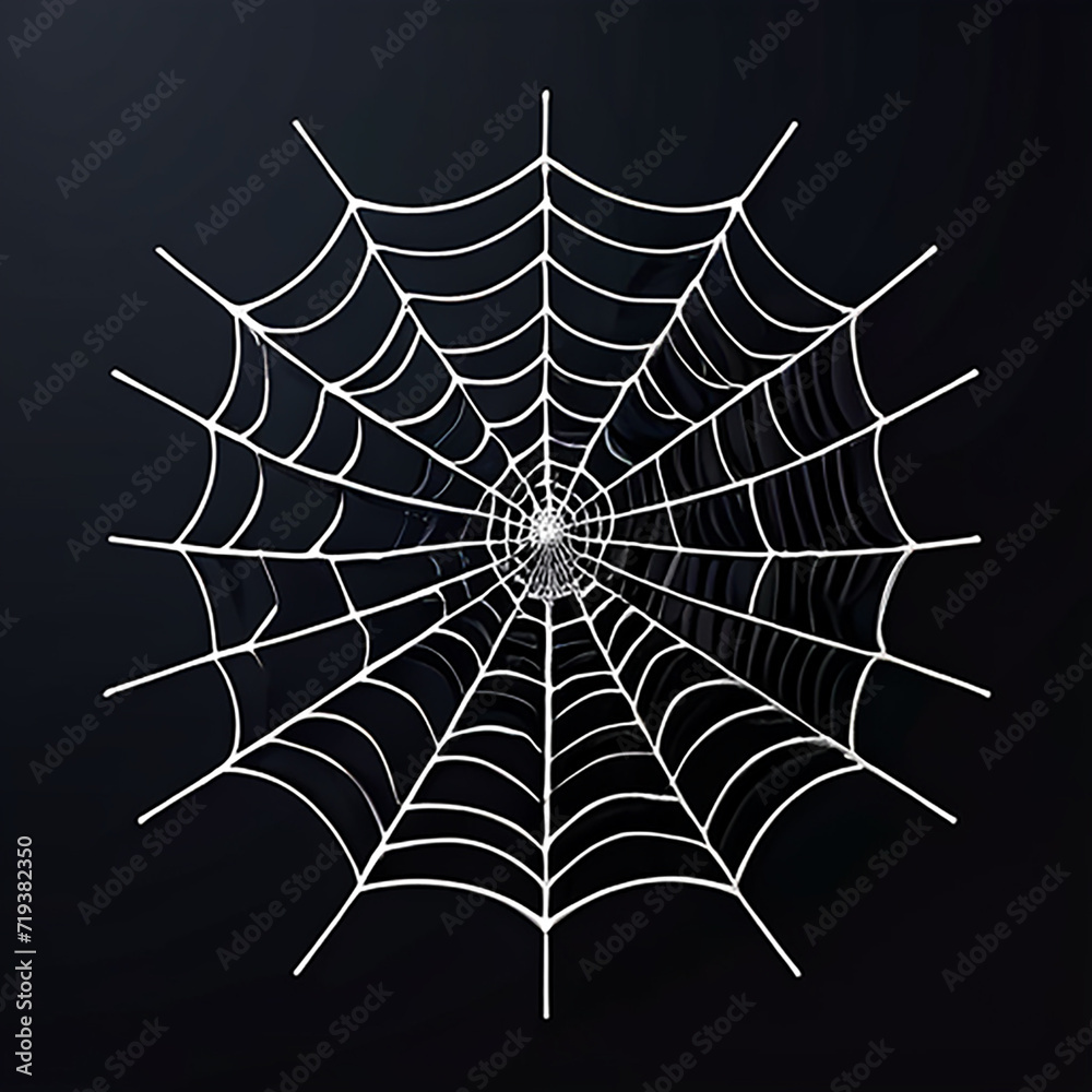 Obraz premium spider and web