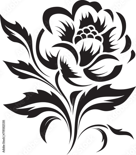 Shadowed Floral Textures XX Black and White Floral TexturesMonochrome Bloom Crescendo  Floral Vector Bloom Crescendo