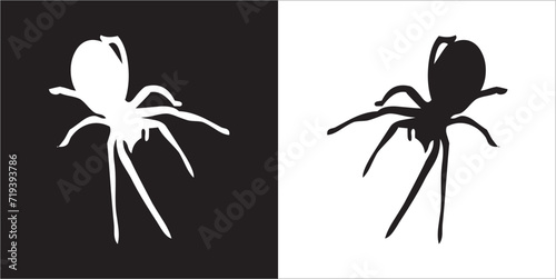Illustration vector graphics of spider icon