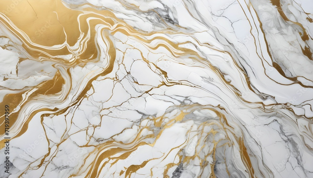 Wavy gold pattern white marble wall tiles Wavy gold pattern white marble wall tiles