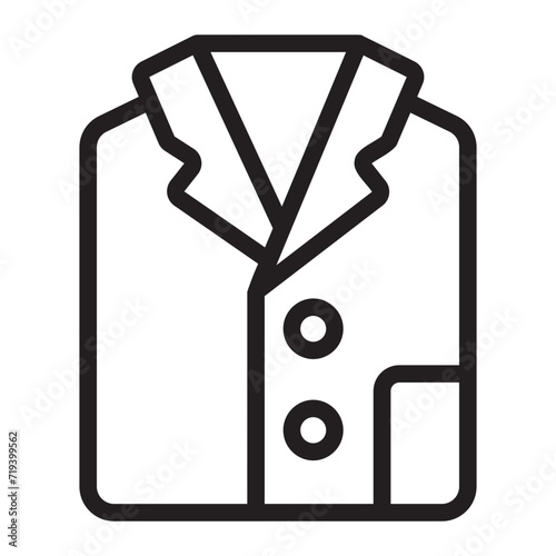 pajamas line icon