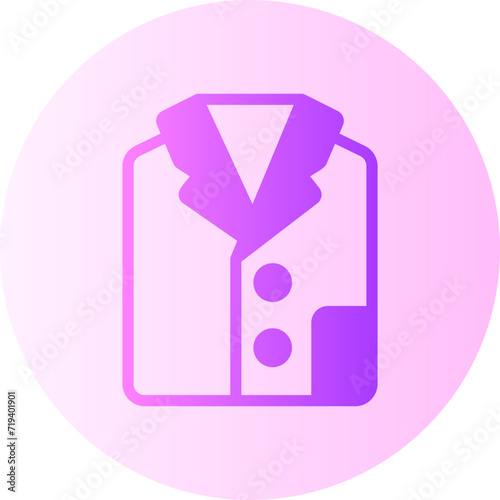 pajamas gradient icon