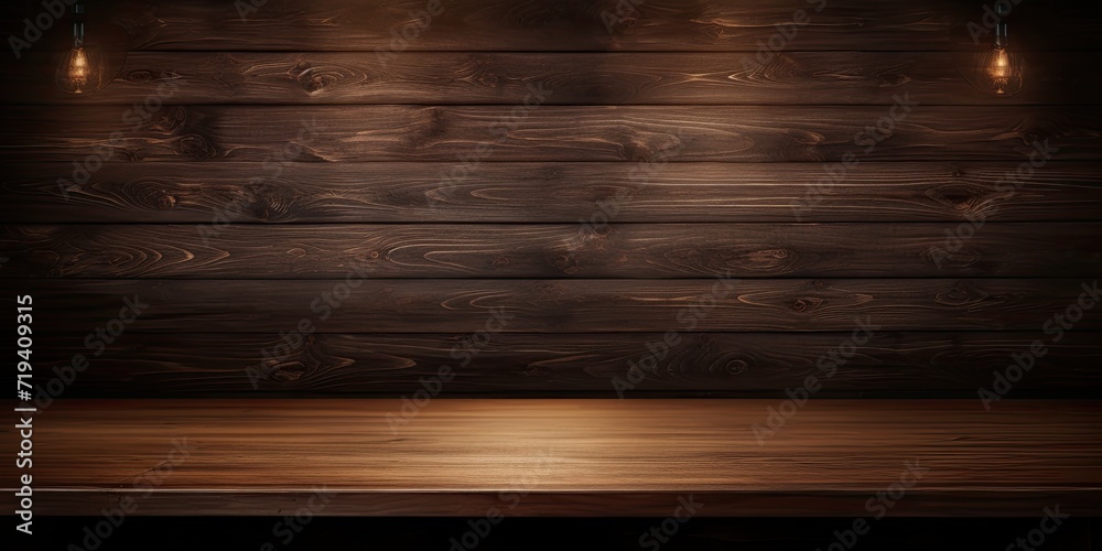 Dark wood texture background surface with smoky atmosphere, suitable for various settings such as cafes, coffee shops, and bars. Dark wood texture background surface with smoky atmosphere, suitable for various settings such as cafes, coffee shops, and bars.