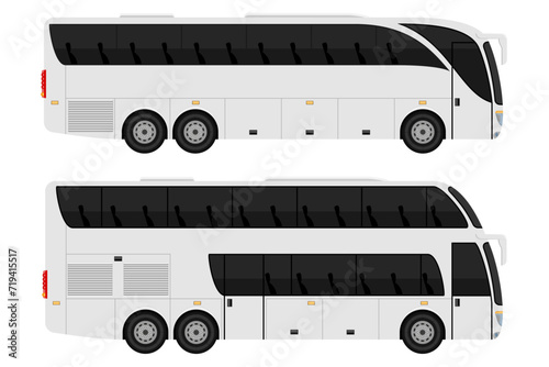 tour city bus stock vector illustration