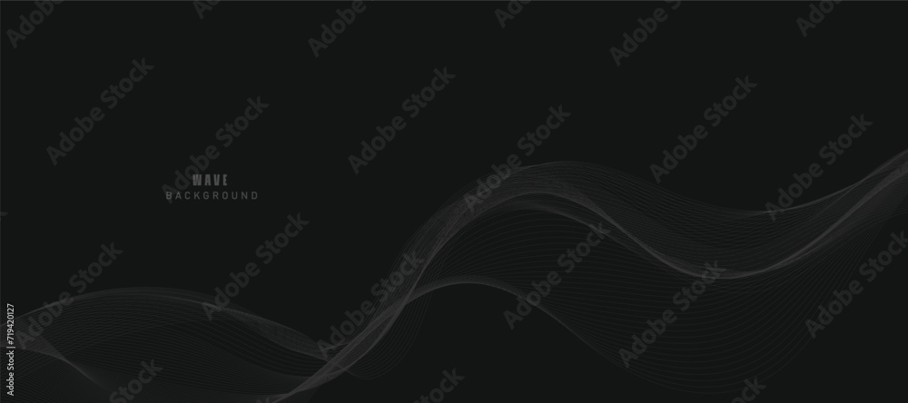 black wave e abstract background black wave e abstract background