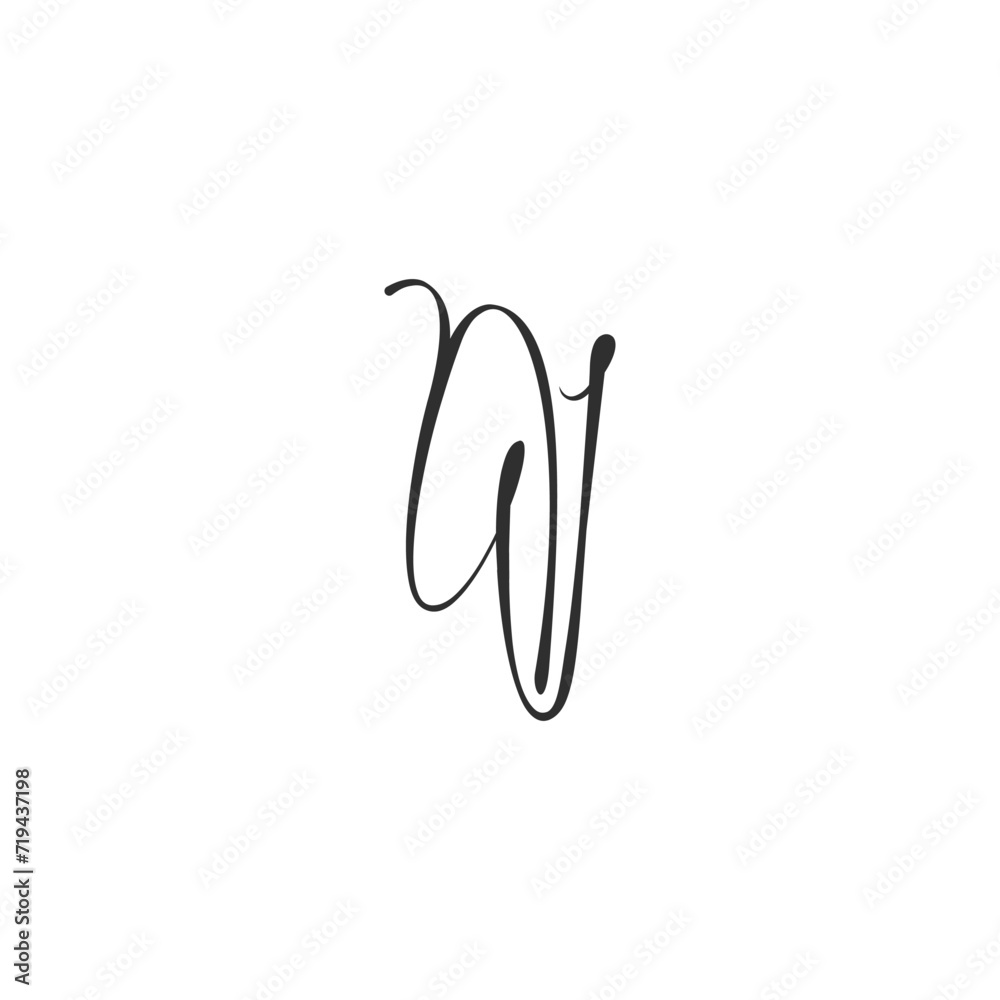 NW, WN, W AND N Abstract initial monogram letter alphabet logo design NW, WN, W AND N Abstract initial monogram letter alphabet logo design