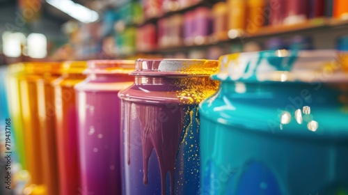 Spray paint product powder coating photo