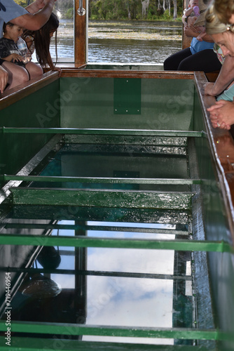 Glass Bottom Adventure are common in places like silver springs in Florida