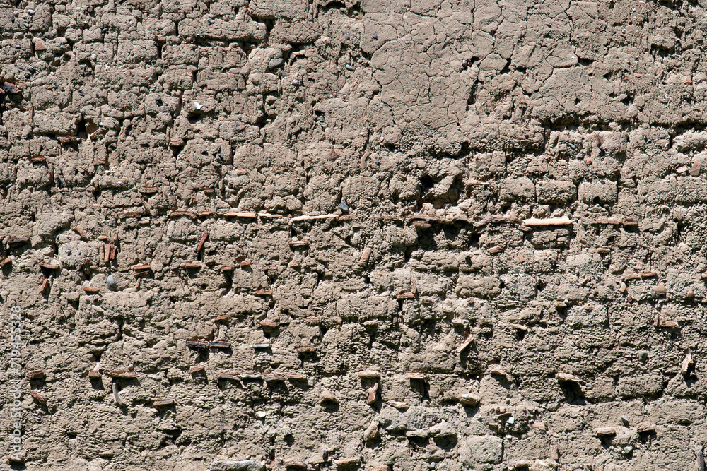 Brown stucco wall texture background