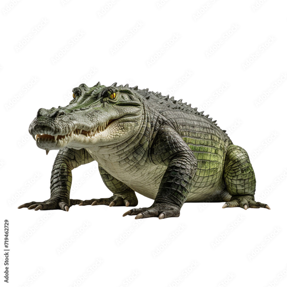 Crocodile clip art