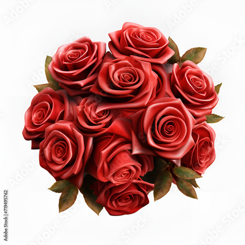 bouquet of red roses